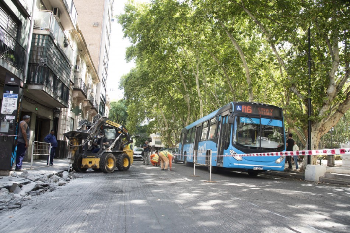Plan de calles: por obras en Laprida habrá desvíos del TUP durante siete días